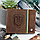 Гаманець чоловічий шкіряний Peterson 1517UP коричневий з гербом у коробці, фото 8