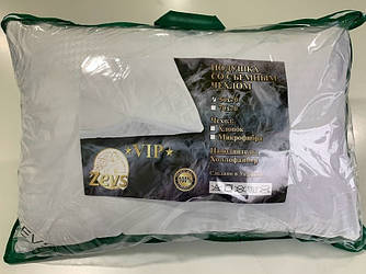 Подушка зі знімним чохлом холлофайбер ТМ "ZEVS" VIP 50 х 70 см