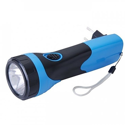 Ліхтар світлодіодний акумуляторний Yajia YJ-209 ручний кишеньковий на 2 режими 300 Lumen заряджання від мережі 220 В
