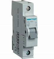 Автоматичний вимикач 16A 6 кА 1 полюс тип C MCN116, MC116A Hager