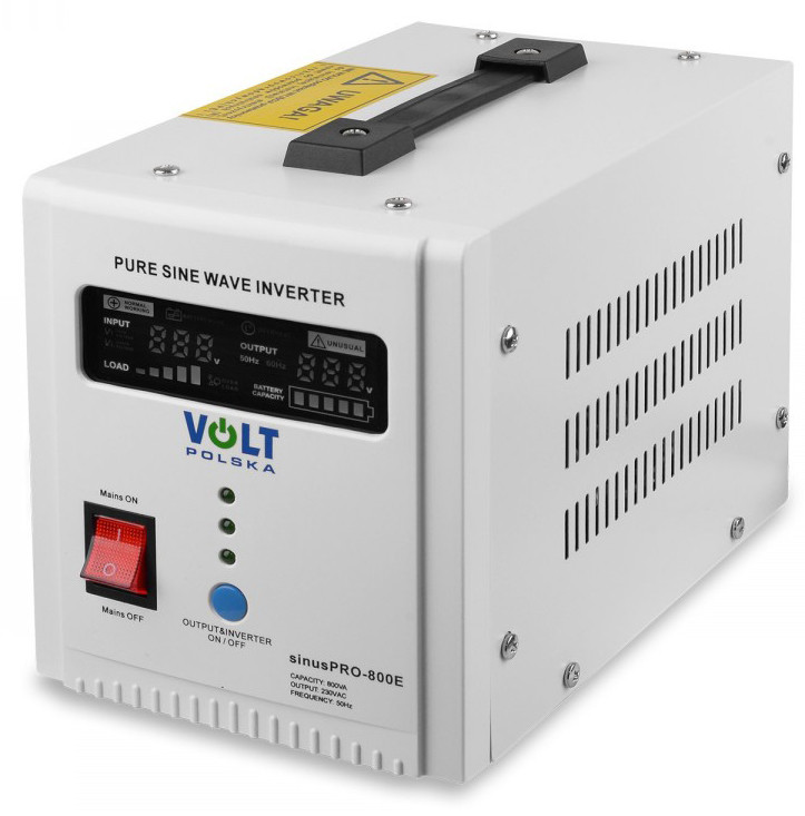 Источник резервного питания VOLT POLSKA SINUS PRO-800Е 12V 500/800W ...