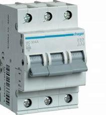 Автоматичний вимикач 13A 6 кА 4 полюси тип C MCN413, MC413A Hager, фото 1