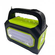 Сонячна станція для заряджання мобільних пристроїв GDPLUS GD-8073 ліхтар із сонячною панеллю, фото 3