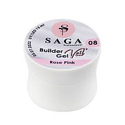 Гель для наращивания ногтей SAGA Builder Gel Veil