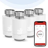 Інтелектуальний радіаторний термостат Etersky SEA802 B01 4шт., фото 3