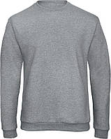 Свитшот унисекс B&C ID.202 (50/50) ,Heather Grey,S