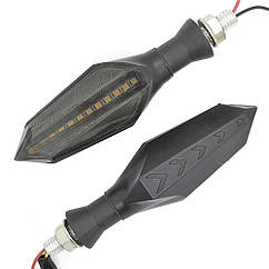 Повороти (пара) діодні LED D-138 Yellow
