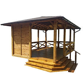 Розбірна дерев'яна альтанка 6 на 4
