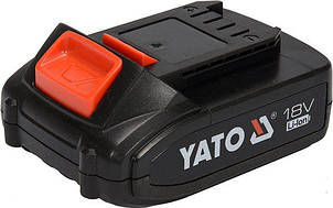 Акумулятор LI-ION 18 V 2 Ah YATO YT-82842, фото 1
