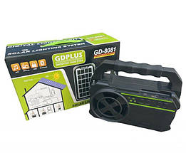 Портативна сонячна станція GDPlus GD-8081 універсальна, фото 5