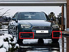 Решітка бампера (комплект) Ауді А4 Б9 - Audi A4 B9 - 2015-2019, фото 3