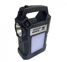 Сонячна станція для кемпінгу на три лампи GDLITE GD-8060, фото 4