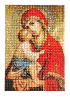 Набір алмазного живопису Supretto Ікона Пресвята Богородиця 30х40 (75700001)
