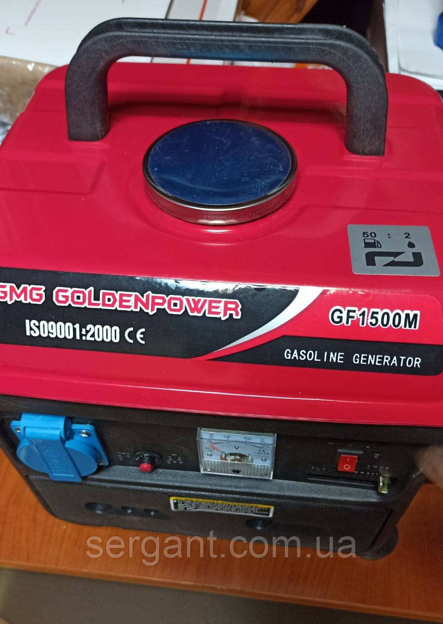 Генератор бензиновий GMG GoldenPower GF1500M 650 Вт