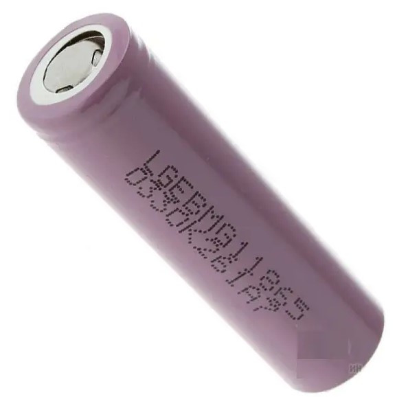 Акумулятор LG Li-ion 18650/2800mAh/3.7V (INR18650 MG1) (10A) високотоковий, фото 1