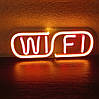 Неонова Led вивіска Wi-Fi різнокольорова 220х75 мм з пультом та блоком живлення, фото 8