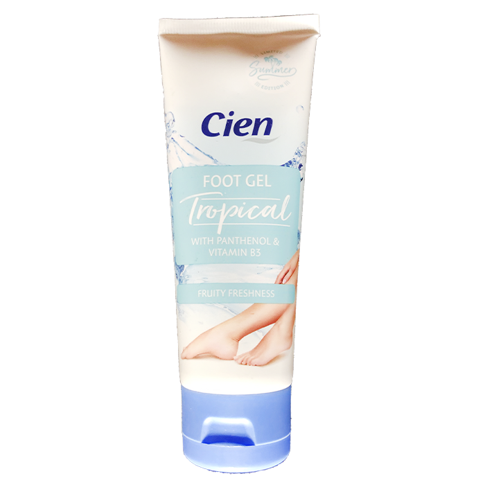 Крем для ніг Cien Ice Gel Tropical на гелевій основі 100 мл, фото 1