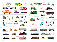 Книга Перший віммельбух із наліпками Транспорт, фото 3