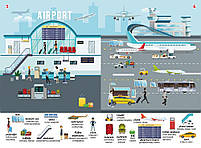 Книга Перший віммельбух із наліпками Транспорт, фото 4