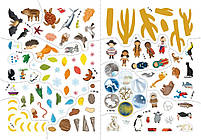 Школа чомучки. Захоплива географія. 117 розвивальних наліпок, фото 4