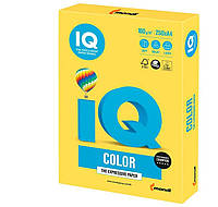 Бумага А4 IQ Color CY39 насыщенный желтый 160 г/м2 250 л