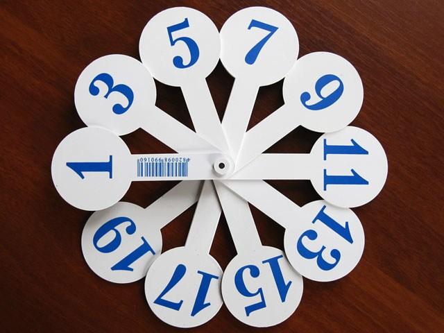 Віяло цифр, фото 1