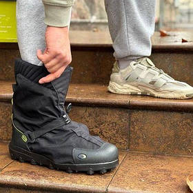 Зимові водонепроникні бахіли Neos чохли для взуття (Чорний)