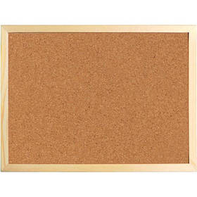 Дошка пробкова 60*90 см Axent дерев.рамка