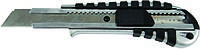 Нож канцелярский металл 18 мм Axent 6901-A резин.вставки