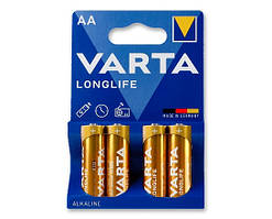Батарейки VARTA Longlife AA/LR 06 (4шт)