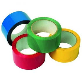 Стрічка клейка пакувальна Хаск 48 мм*50 м синя