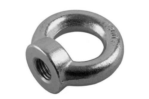 Гайка з кільцем 6х1.0 оц. (пачка, кратність10 шт.) APRO RG-611