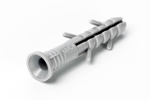 Дюбель швидкого монтажу 6*40 потай (пач 100шт) поліетиленовий APRO MTP-600401