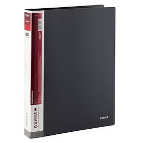 Папка А4 на 4 кільця 35 мм Axent, сіра