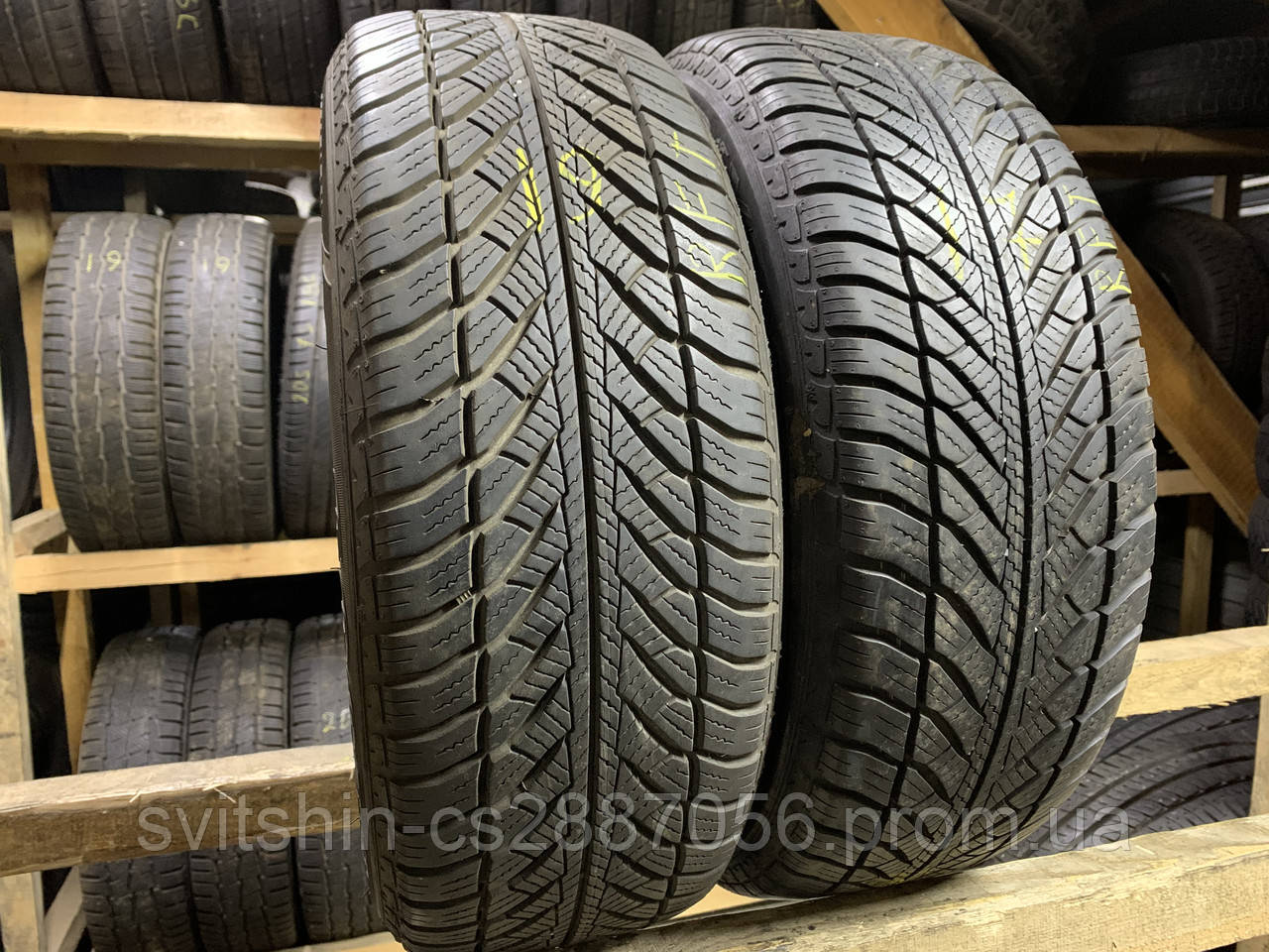 Шини зима 205/55R16 Goodyear UltraGrip Performanse RFT 6+мм 2шт