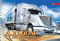 Альбом для малювання А4 40 арк спіраль 100 г/м2 Асорті уні, фото 5