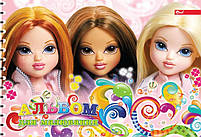 Альбом для малювання А4 40 арк спіраль 100 г/м2 Асорті уні, фото 6