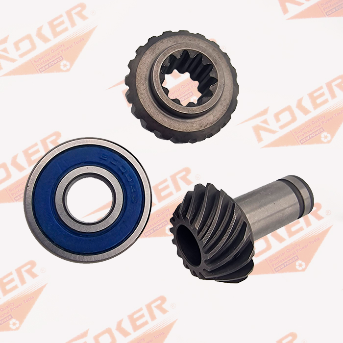 Пара редуктора для бензокоси 7 шліц + підшипник (NOKER)