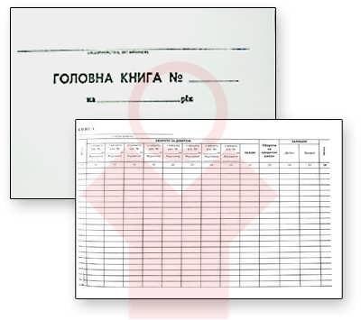 Головна книга А4 офсет 50 арк, фото 1
