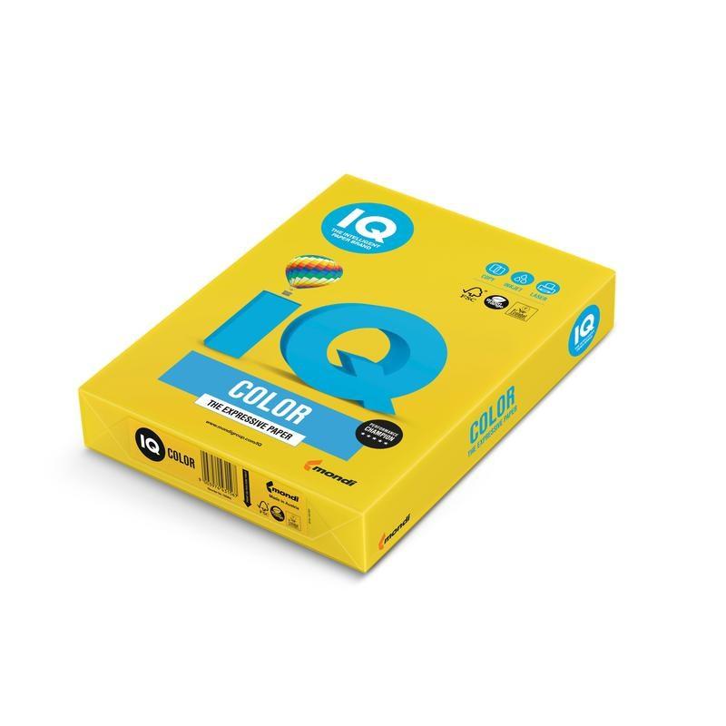 Папір А4 IQ Color IG50 насичений жовтий
