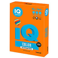 Папір А4 IQ Color OR43 оранжевий, 160 г/кв.м., 250л