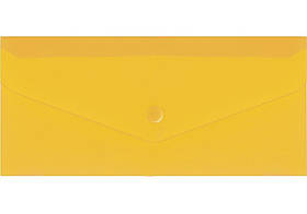 Папка на кнопці Е65 Economix, жовта