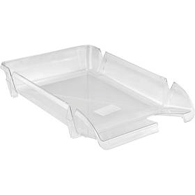 Лоток горизонтальний пластик Delta прозорий