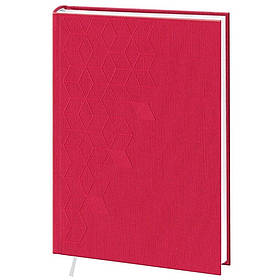 Щоденник недат. А5 Ромби баладек клітинка малиновий
