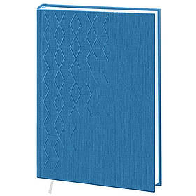 Щоденник недат. А5 Ромби баладек клітинка синій