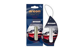 Ароматизатор в машину Areon Lux Sport Liquid Nickel 5 мл (підвіска з рідиною) 080793 пахучка в авто, автопарфюм1