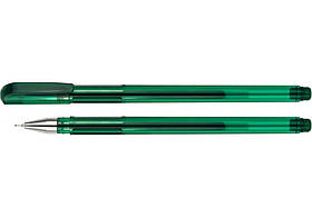 Ручка гелева Economix Turbo 0,5 зелена