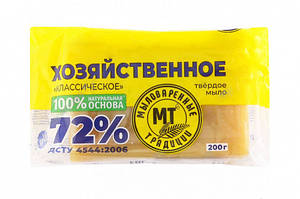 Мило господарське тверде (кор.) 200 г. (в упаковці) Миловарні традиції 0550001