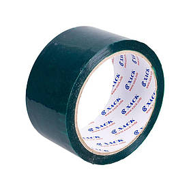 Стрічка клейка пакувальна Хаск 48 мм*50 м зелена