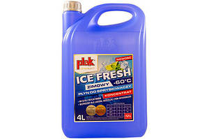 Рідини для склоомивача PLAK ICE FRESH 4 л -60 °C (омивач) концентрат ATAS 0636311
